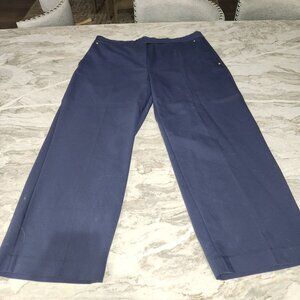 Michael Kors Womens Navy Dress Pants Size 16